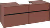 Villeroy & Boch Waschtischunterschrank Collaro C073 White Oak 1400 mm mit SoftClosing