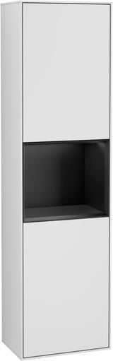 Villeroy & Boch Hochschrank Finion G460GF – Hochglanz Weiß, LED-Beleuchtung, SoftClose