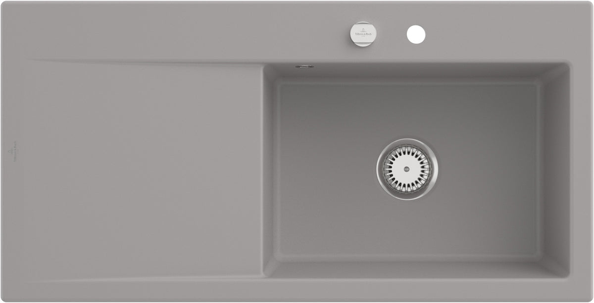 Villeroy & Boch Einbauspüle Subway Style 60 Weiß Alpin CeramicPlus 1000 mm