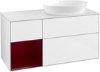 weiß / Mitteldichte Faserplatte (MDF) / GA41H B 1200x603x501mm Glossy White