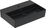 Villeroy & Boch Wandwaschbecken Memento 2.0 600 mm Pure Black CeramicPlus