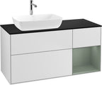 weiß / Mitteldichte Faserplatte (MDF) / F812G M 1200x603x501mm White Matt