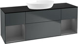 Villeroy & Boch Finion Waschtischunterschrank 1600 mm Glossy White Lacquer mit Beleuchtung