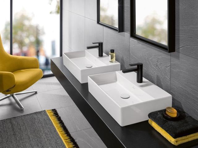 Villeroy & Boch Aufsatzwaschbecken Memento 2.0 600x420mm Rechteck Weiß Alpin TitanCeram