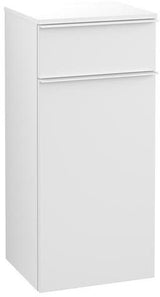 Villeroy & Boch VENTICELLO Seitenschrank Eiche matt 404 mm – wandhängend, Soft-Close, Anschlag rechts