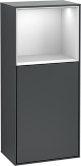Villeroy & Boch Finion Seitenschrank G510GF, 418 mm, Glossy White Lacquer, mit Beleuchtung