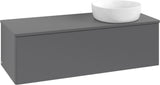 Villeroy & Boch Waschtischunterschrank Antao K34010 1200 mm Anthrazit Matt Lack