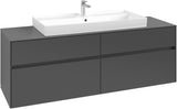 Villeroy & Boch Waschtischunterschrank Collaro C031 1600 mm White Oak mit SoftClosing
