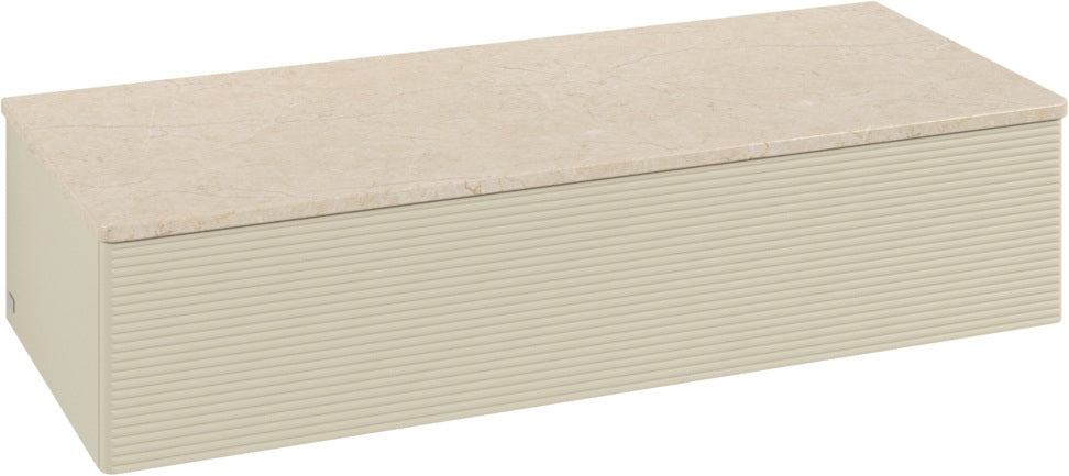 Villeroy & Boch Antao Sideboard 1200 mm mit LED-Beleuchtung, Stone Grey Matt