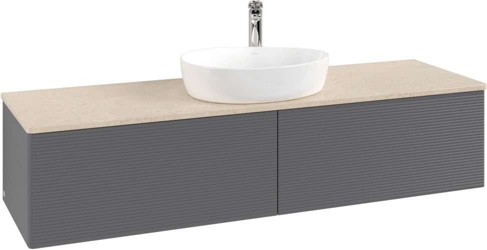 Villeroy & Boch Waschtischunterschrank Antao K36153 1600 mm Glossy White Lacquer mit SoftClosing