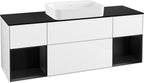 weiß / Mitteldichte Faserplatte (MDF) / G742P D 1600x603x501mm Glossy White