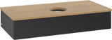Villeroy & Boch Waschtischunterschrank Antao 1000 mm Anthrazit Matt Lack mit Push-to-Open