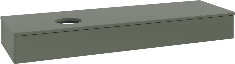Villeroy & Boch Antao Waschtischunterschrank 1600 mm Anthrazit Matt Lackiert mit Push-to-Open