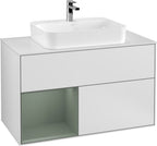 weiß / Mitteldichte Faserplatte (MDF) / G361G M 1000x603x501mm White Matt