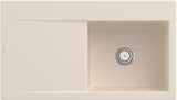 Villeroy & Boch Einbauspüle Subway Style 50 Weiß Alpin CeramicPlus 900 mm