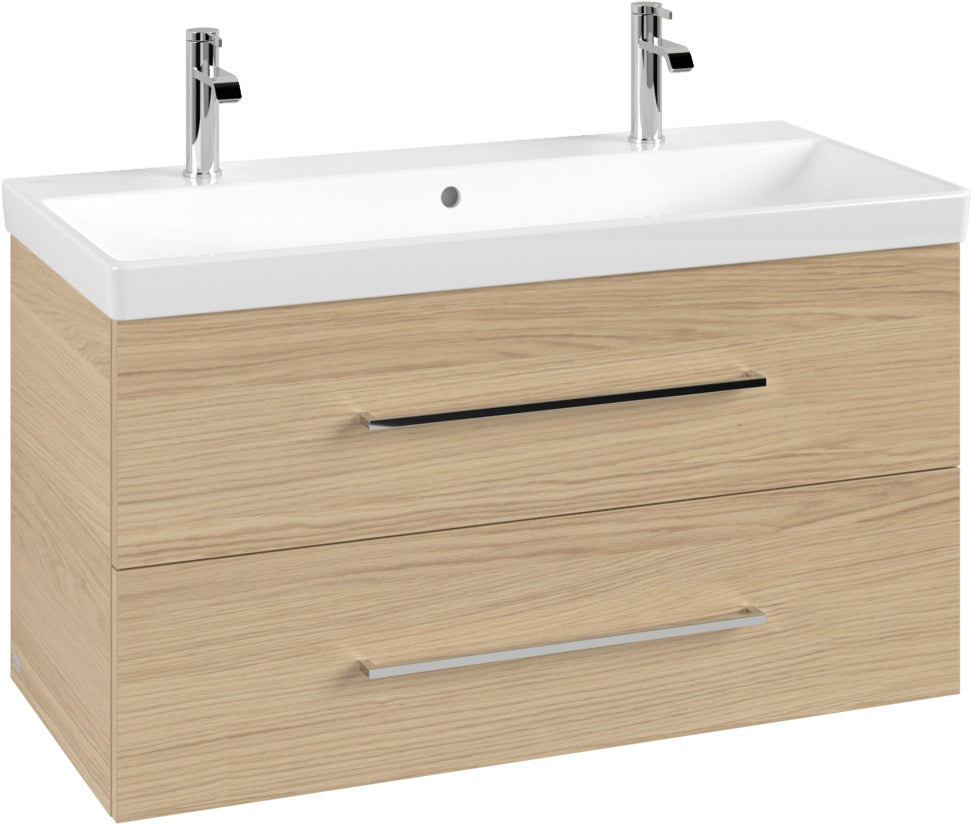 Villeroy & Boch Waschtischunterschrank Avento Nordic Oak 980 mm mit SoftClosing