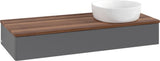 Villeroy & Boch Waschtischunterschrank Antao 1200 mm Anthrazit Matt mit LED-Auszugsbeleuchtung