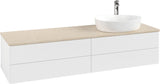 Villeroy & Boch Waschtischunterschrank Antao 1600 mm White Matt Lacquer mit LED-Beleuchtung