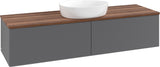 Villeroy & Boch Waschbeckenunterschrank Antao K36110 1600 mm Anthracite Matt Lacquer