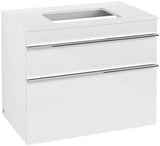 Villeroy & Boch Venticello Waschtischunterschrank 757 mm Glossy White mit 2 Auszügen