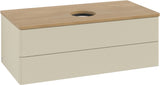 Villeroy & Boch Antao Waschtischunterschrank 1000 mm Silk Grey Matt mit 2 Auszügen