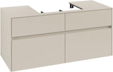 Villeroy & Boch Waschtischunterschrank Collaro C08100 1200 mm Cashmere Grey mit 4 Auszügen