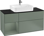 grün / Mitteldichte Faserplatte (MDF) / F162G M