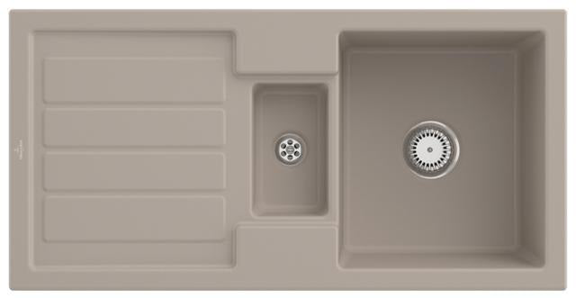 Villeroy & Boch Einbauspüle Flavia 60 Ivory CeramicPlus 1010x510mm