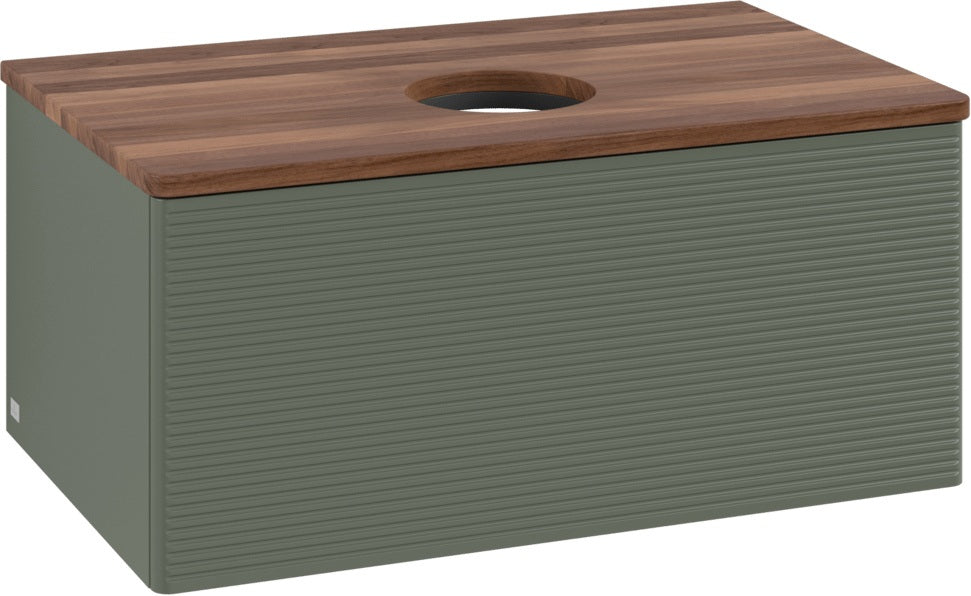 Villeroy & Boch Antao Waschtischunterschrank 800 mm Anthracite Matt – Push-to-open & SoftClosing