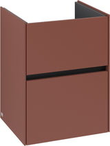Villeroy & Boch Collaro Waschtischunterschrank C141 B0 White Oak 472 mm mit LED-Beleuchtung