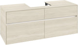 Villeroy & Boch Waschtischunterschrank Collaro C073 White Oak 1400 mm mit SoftClosing