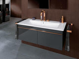 Villeroy & Boch Schrankwaschtisch Venticello 1200 mm Weiß Alpin – Rechteck, Wandmontage, mit Überlauf