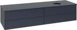 Villeroy & Boch Antao Waschtischunterschrank K27050 1600 mm Anthrazit Matt Lack mit 4 Auszügen