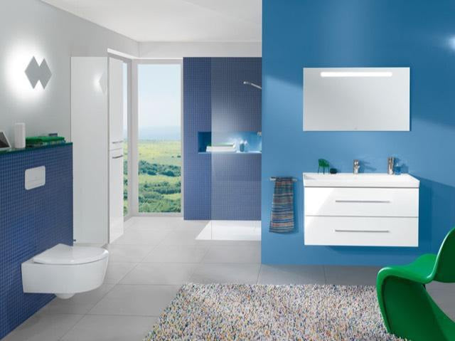 Villeroy & Boch Schrankwaschtisch Avento 4156A5 1000 x 470 mm Rechteck Weiß Alpin