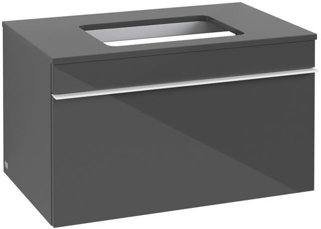 Villeroy & Boch Venticello Waschtischunterschrank 757 mm Glossy White mit Auszug