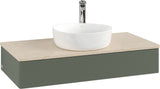 Villeroy & Boch Antao Waschtischunterschrank 1000 mm Anthracite Matt Lack mit SoftClosing