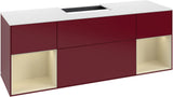 Villeroy & Boch Finion Waschtischunterschrank 1600 mm Glossy White Lacquer mit LED-Beleuchtung