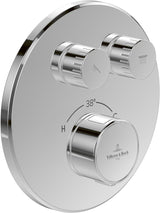 Villeroy & Boch Unterputz-Thermostat Universal Taps & Fittings – Chrom, rund, Verbrühschutz