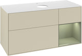 Villeroy & Boch Waschtischunterschrank Finion G831G 1200 mm Glossy White Lacquer mit Beleuchtung