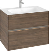 Villeroy & Boch Waschbeckenunterschrank Collaro C13800 White Oak – 796 mm, 2 Auszüge, SoftClosing