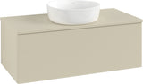 Villeroy & Boch Antao Waschbeckenunterschrank L31150 1000 mm Anthrazit mit LED-Auszugsbeleuchtung