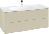Villeroy & Boch Antao Waschtischunterschrank 1188 mm Glossy White Lacquer mit Beleuchtung