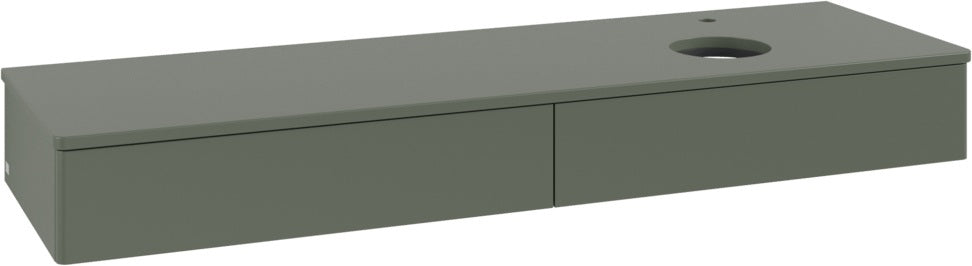 Villeroy & Boch Waschbeckenunterschrank Antao K16050 1600x190x500mm Anthracite Matt Lacquer