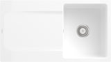 Villeroy & Boch Siluet 50 flat Flächenbündige Spüle 880x490mm Weiß Alpin CeramicPlus