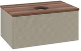 Villeroy & Boch Antao Waschtischunterschrank 800 mm – Grau Matt, 1 Auszug, Push-Open