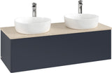 Villeroy & Boch Waschtischunterschrank Antao 1200 mm Anthrazit Matt Lackiert mit Auszug