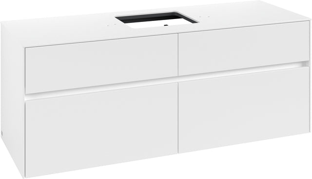 Villeroy & Boch Waschtischunterschrank Collaro C131 1400 mm White Matt mit 4 Auszügen