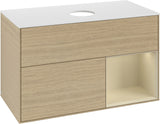 Villeroy & Boch Finion Waschtischunterschrank FA21GFGF 1000 mm Glossy White Lacquer