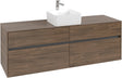 Villeroy & Boch Waschtischunterschrank Collaro C04900 1600 mm Arizona Oak mit 4 Auszügen