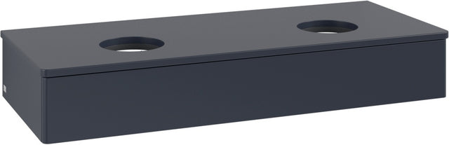 Villeroy & Boch Waschtischunterschrank Antao 1200 mm Midnight Blue Matt mit LED-Beleuchtung